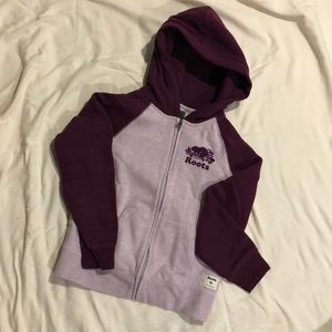 Roots full zip hoodie NWOT